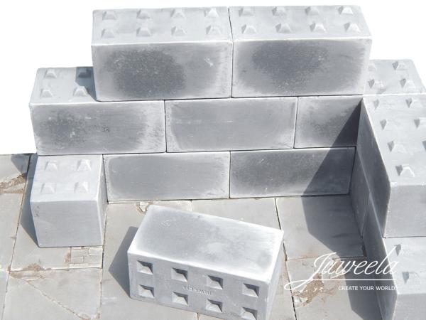 Juweela, Betonblöcke Noppen 8, Spur 1, 1:32 / 1:35, 23430, Made in Germany