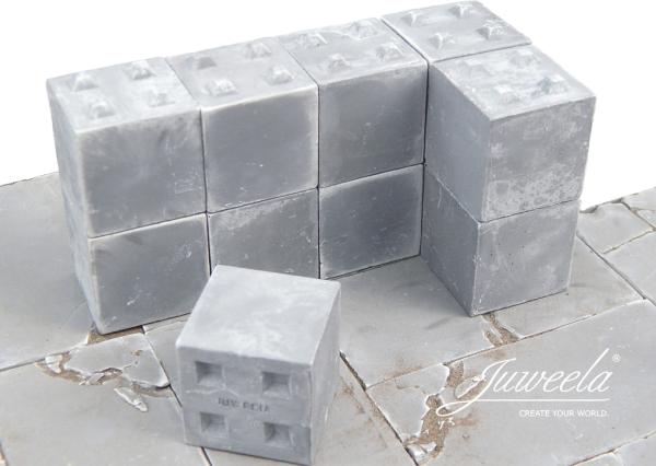 Juweela, Betonblöcke Noppen 4, Spur 1, 1:32 / 1:35, 23431, Made in Germany