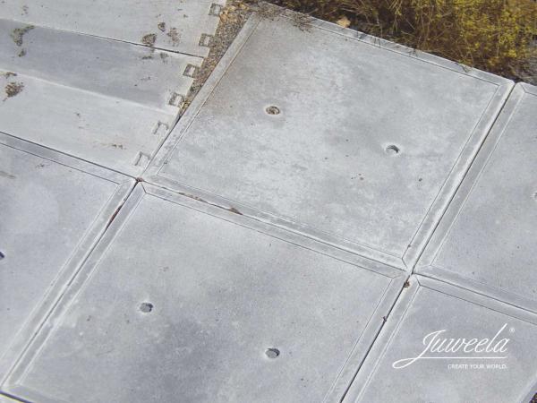 Juweela, Industrie Betonplatten, Spur 1, 23449 - 23450, 1:32, Made in Germany
