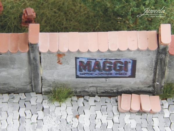 Juweela, Dachziegel Biberschwanz altrot, Spur 0, 1:45 -1:50, 24166 - 24167, Made in Germany