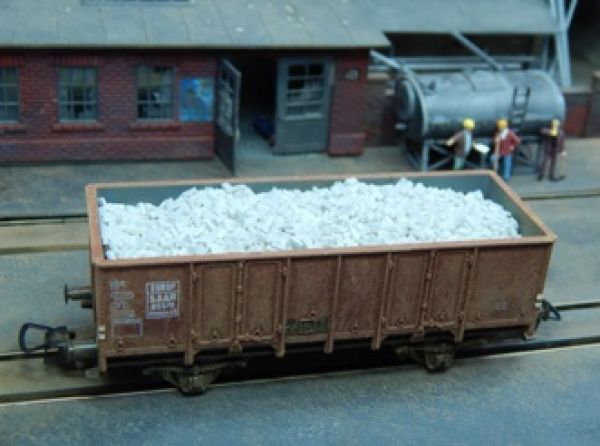 Juweela, Spur H0, Ziegel (NF) weiß, 28001, 1:87, Made in Germany