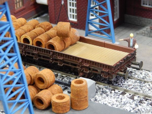 Juweela, Drahtrollen Coils rostig, Spur H0, 28141 - 28142, 1:87, Made in Germany