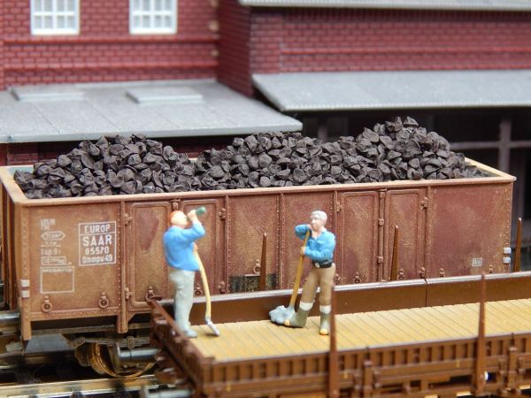 Juweela, Kohle Braunkohle Grob, Spur H0, 28153 - 28155, 1:87, Made in Germany