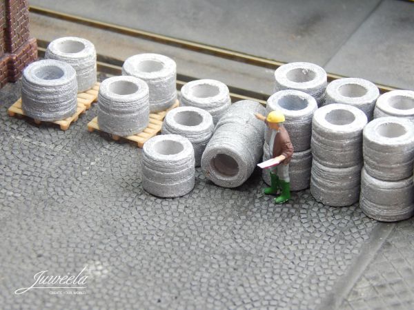 Juweela, Drahtrollen Coils Alu, Spur H0, 28166 - 28167, 1:87, Made in Germany