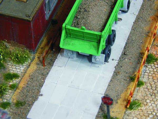 Juweela, Grossflächen Platte halb, Spur H0, 140 Stk., 28223, 1:87, Made in Germany