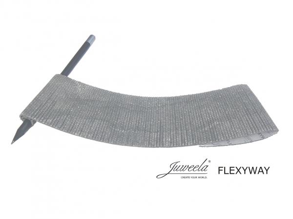 -Juweela, Flexyway Pflasterstraße "Kopfstein Altstadt" Kurve, Spur H0, 28265 - 28266, 1:87, Made in Germany