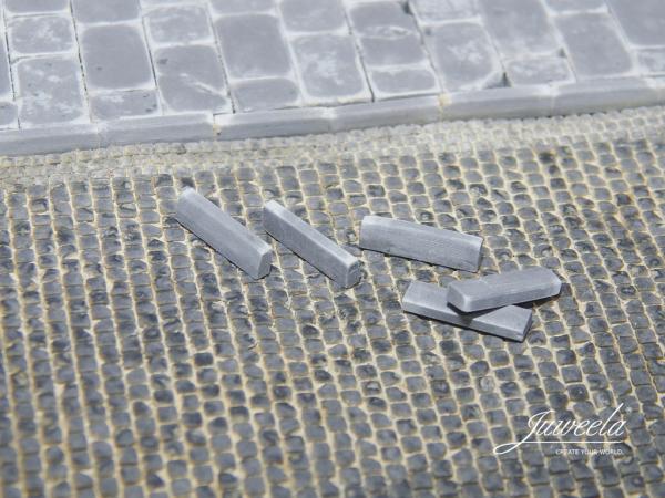 Juweela, Bordsteine Gerade, Spur H0, 28353, 28354, 1:87, Made in Germany