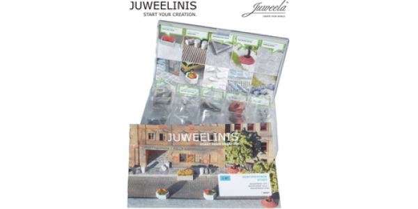 -  Juweela, Sortiment-Box "Stadt", Spur H0, 28357, Made in Germany