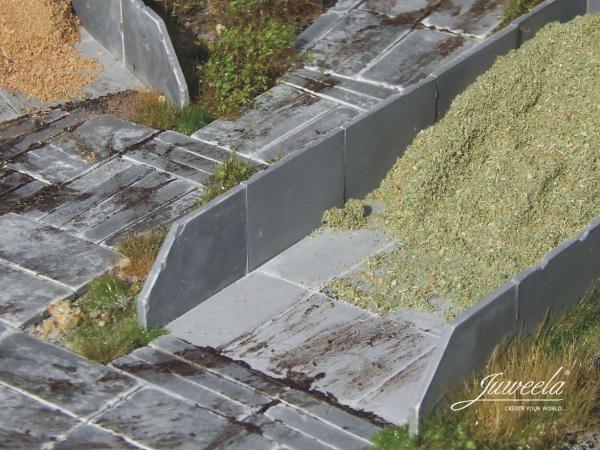 Juweela, Silage Fahrsilos, Spur H0, 1:87, 28381, Made in Germany