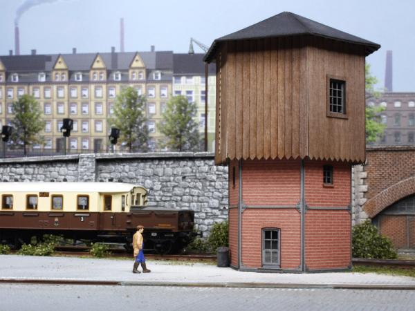 Joswood 80000, Spur TT, Wasserturm "Krebsöge", Lasercut Bausatz