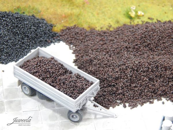 Juweela, Kohle Braunkohle lose, Spur TT, 21255 - 21256, Made in Germany