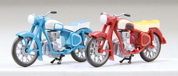 Kres, Spur H0, AWO Sport-Modell 425-S, 2er Set in zwei Farben und mit verschiedenen Sitzbänken, 10426