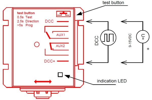 MTB-Model, DP4, Der erweiterte Weichenantrieb mit integrierten DCC Digtaldecoder