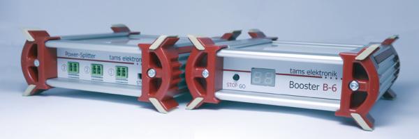 -Tams Elektronik 40-01617-02, Booster B-6 + Power-Splitter, MM, DCC, mfx®, Fertig-Gerät