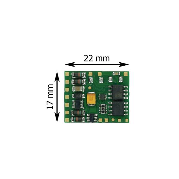 Tams Elektronik, LD-G-42.2, Standard-Lokdecoder für Gleichstrommotoren, Empfohlene Nenngröße: H0