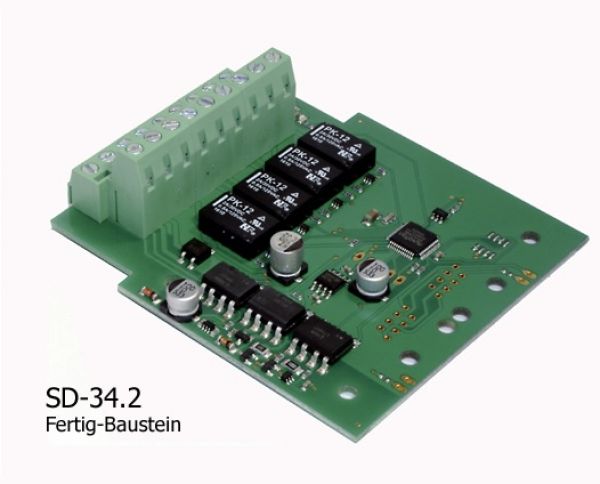 Tams Elektronik, Schaltdecoder SD-34 | SD-34.2,  43-01345-01 -43-01356-01 - 43-01357-01