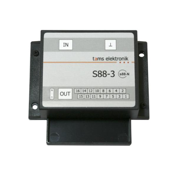 Tams Elektronik, Gehäuse für s88-3, 44-01308-01