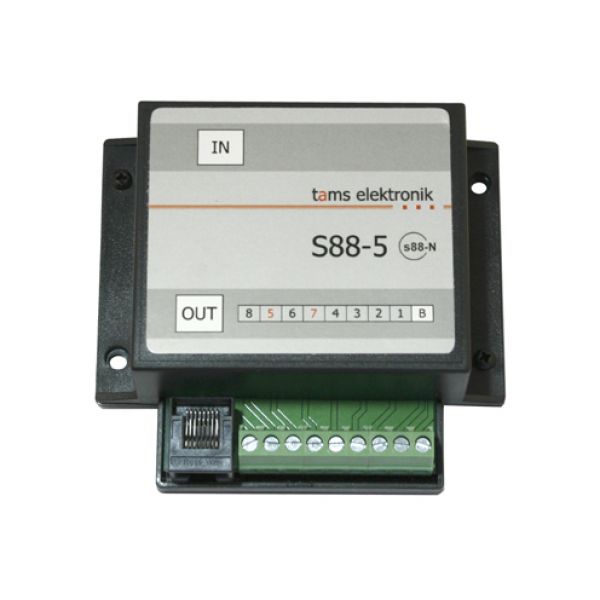 Tams Elektronik, S88-5, s88-Rückmeldemodul mit Gleisbelegtmelder, 44-01506-01, 44-01507-01