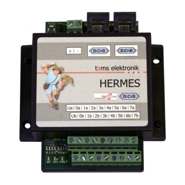 Tams Elektronik, HERMES, BiDiB, Lokaler RailCom-Detektor + Gleisbelegtmelder, 46-01086-01, 46-01087-01