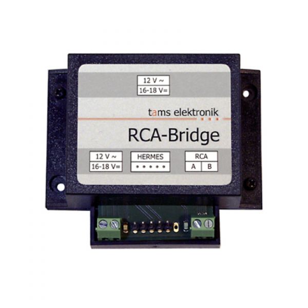 Tams Elektronik, BiDiB - RCA-Bridge, Verbindung zwischen BiDiBus und Tams-Rückmeldebus, 46-01116-01, 46-01117-01