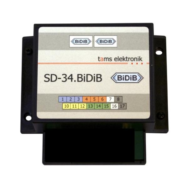 Tams Elektronik, Gehäuse für SD-34.BiDiB, 46-11358-01