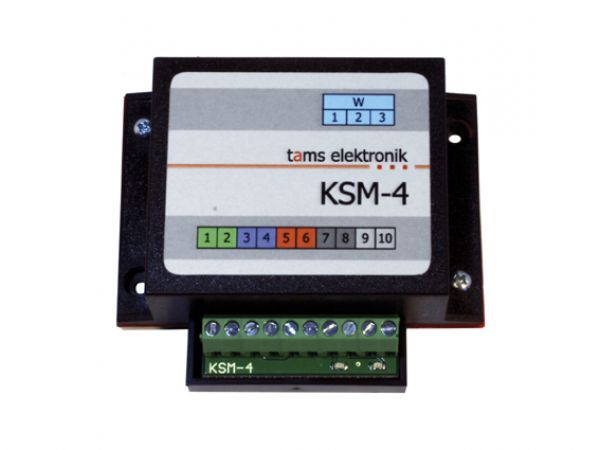 Tams Elektronik, KSM-4 | Kehrschleifenmodul für digitale Anlagen,  49-01146-01 - 49-0114-01