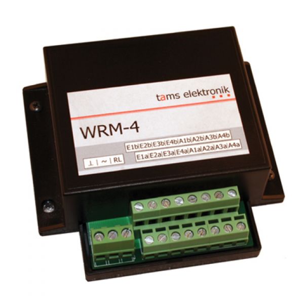Tams Elektronik, Weichenrückmelder WRM-4, 52-02045-01 - 52-02046-01 - 52-02047-01