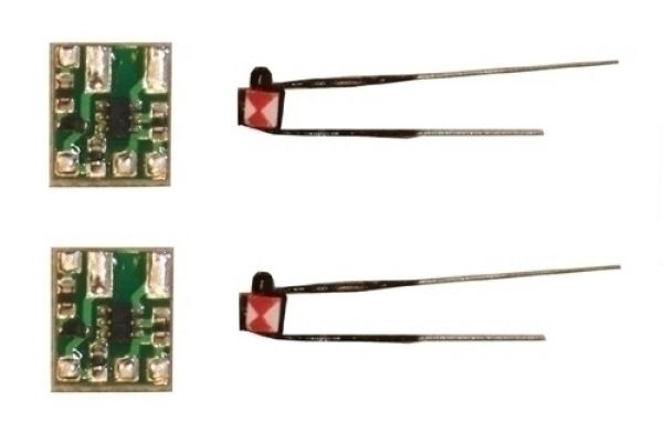 Tams Elektronik, ZSB-2, Zugschlussbeleuchtung, 2-er Pack, 53-00180-02
