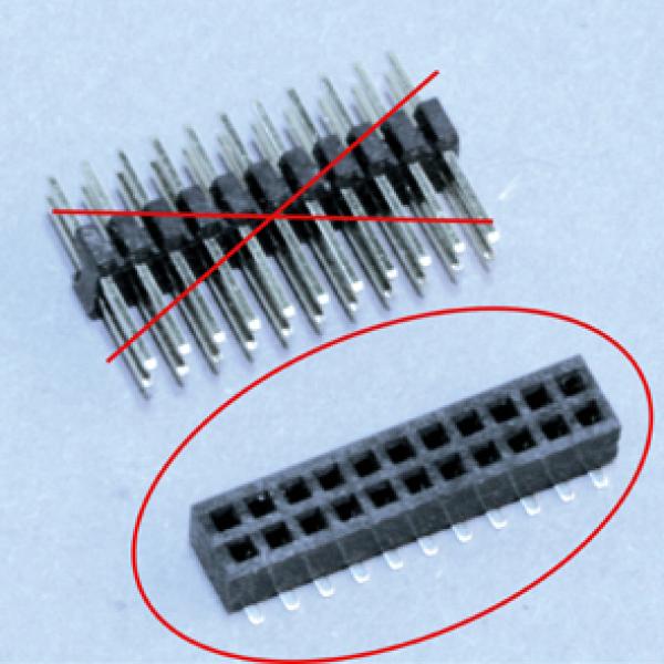 Tams Elektronik, Buchsenleisten für Decoder-Schnittstellen 21MTC und PluX22, 70-01322-05