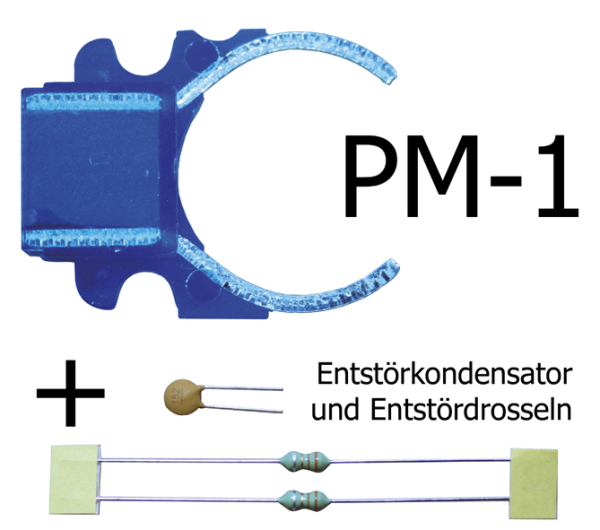 Tams Elektronik, PM-1 Motor-Umbau Set für Wechselstrommotoren,  70-04110-01