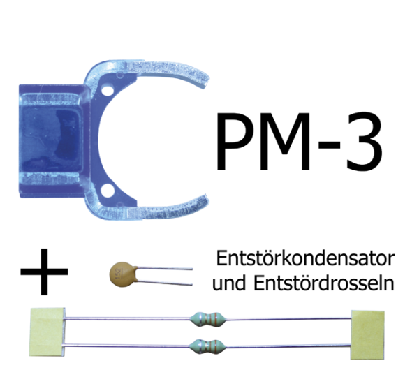 Tams Elektronik, PM-3 Motor-Umbau Set für Wechselstrommotoren,  70-04310-01