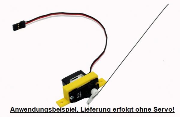 Tams Elektronik, Servohalterung 23,5/12 mm, 70-05119-01, 70-05119-05