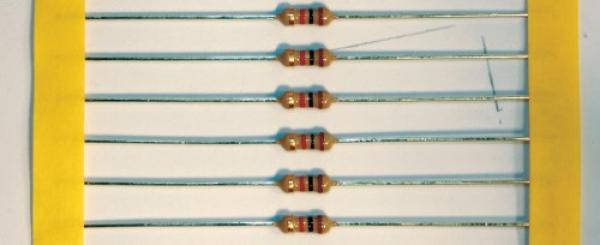 Tams Elektronik, Kohleschichtwiderstände 120 Ohm (120 R), 0207, 0,25W, 5 %, 84-11131-10