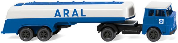 Wiking 080698, Tanksattelzug (Henschel HS 14/16) "Aral", Spur H0