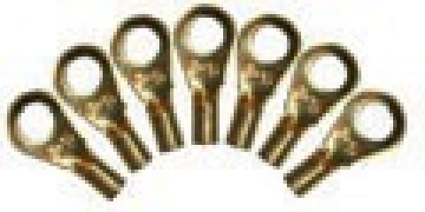 Beli-Beco 142/2, Kabelschuh, 12 x 2 mm, Loch 3 mm, 100 Stk