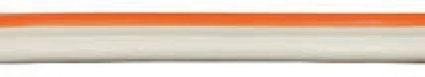 Beli-Beco, 2 x 0,5 mm², flexible Kupferlitze, 2-adrig, zweifarbig, 20 m Ring, weiss / orange, YL6220