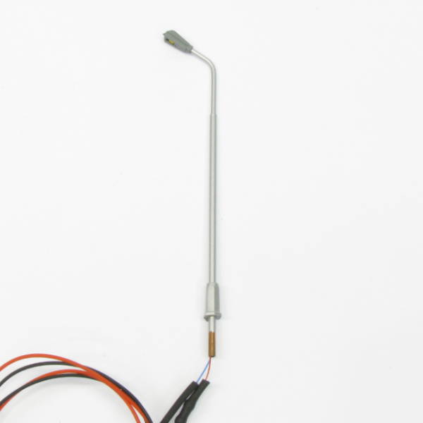 Digikeijs DR60211, Straßenlampe einflammig, LED, Warmweiss, 4er Set, Spur H0