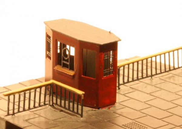 Ndetail 109, Bausatz "Fahrkartenbude", Spur N