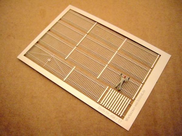 Ndetail 404, Bausatz Werkszaun, Spur N, 1:160