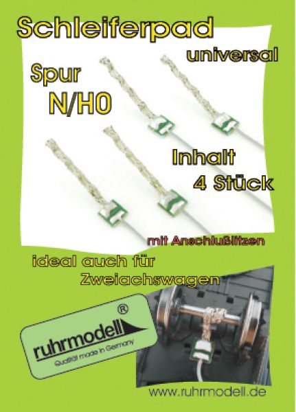 Ruhrmodell K101, Schleiferpad universal, 4 Stk.