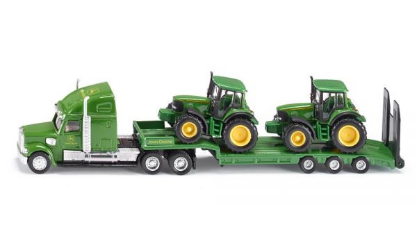 Siku 1837, US Truck mit John Deere Traktoren, Spur H0