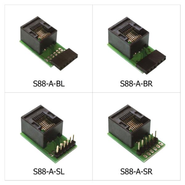 Tams Elektronik, s88-N-Adapter S88-A, 44-09100-01 - 44-09110-01 - 4409200-01 - 4409210-01