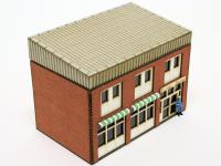 DM-Toys 802, Lasercut Bausatz, Geschäftshaus Nr. 2, Spur N 1:160
