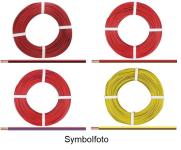 Kupferlitze, 2 x 0,25 mm², 2-adrig, zweifarbig, 25 m Ring, verschiedene Farben zur Auswahl