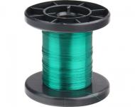 Kupfer Lackdraht Ø 0,15 mm, grün, 100 m Spule, LD15-4