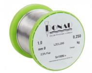 Lötzinn, LZCL250 - Lötzinn "CLEAR", Ø 1,0 mm, Sn100Ni+, bleifrei, Spule 250g