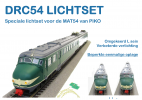 Digikeijs DRC54,  Beleuchtungsset für Piko Hondekop Mat´54, Spur N