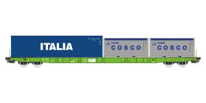Igra Model, Spur H0, Sggnss, SETG, 1 ITALIA - 2 COSCO Container, Ep.VI, DC, 96010073
