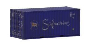 Igra Model, Spur H0, Container, 20ft, "Safmarine", gealtert, 96040001w