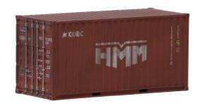 Igra Model, Spur H0, Container, 20ft, "HMM", gealtert, 96050001w